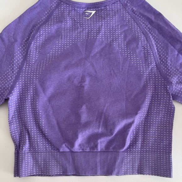 Gymshark Cropped Long Sleeve Top - Picture 2 of 3